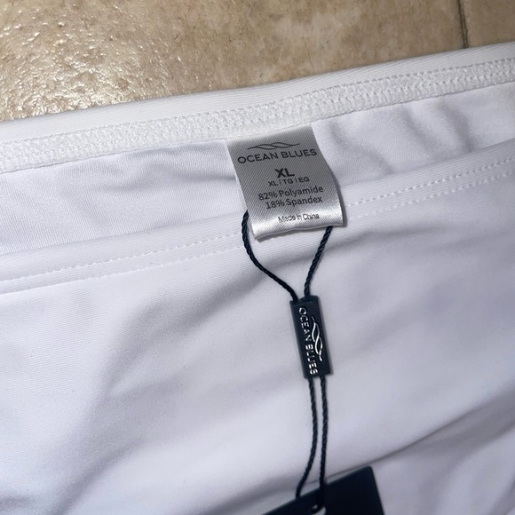 Ocean Blues Women's Strappy Bikini Bottom Full Coverage Swim Briefs XL NWT - Picture 6 of 8